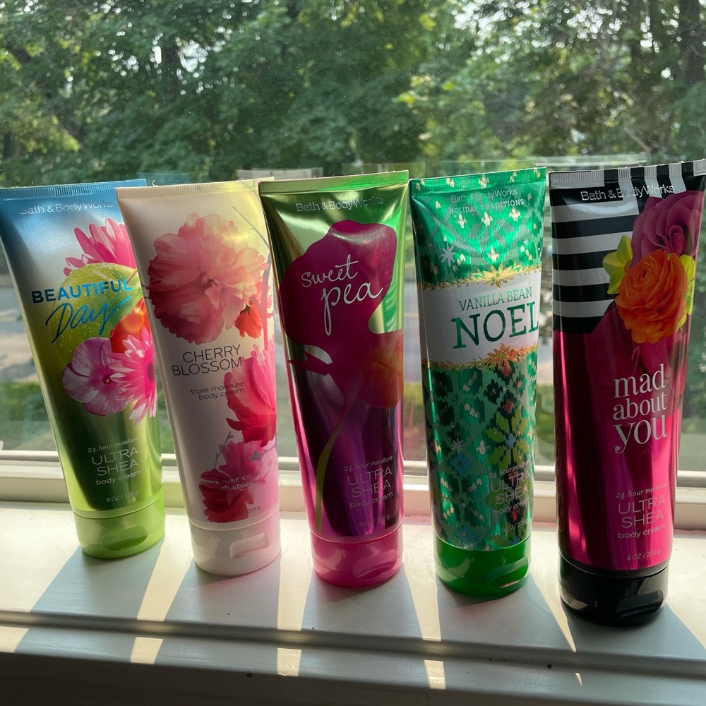 Bath and body works original lotions